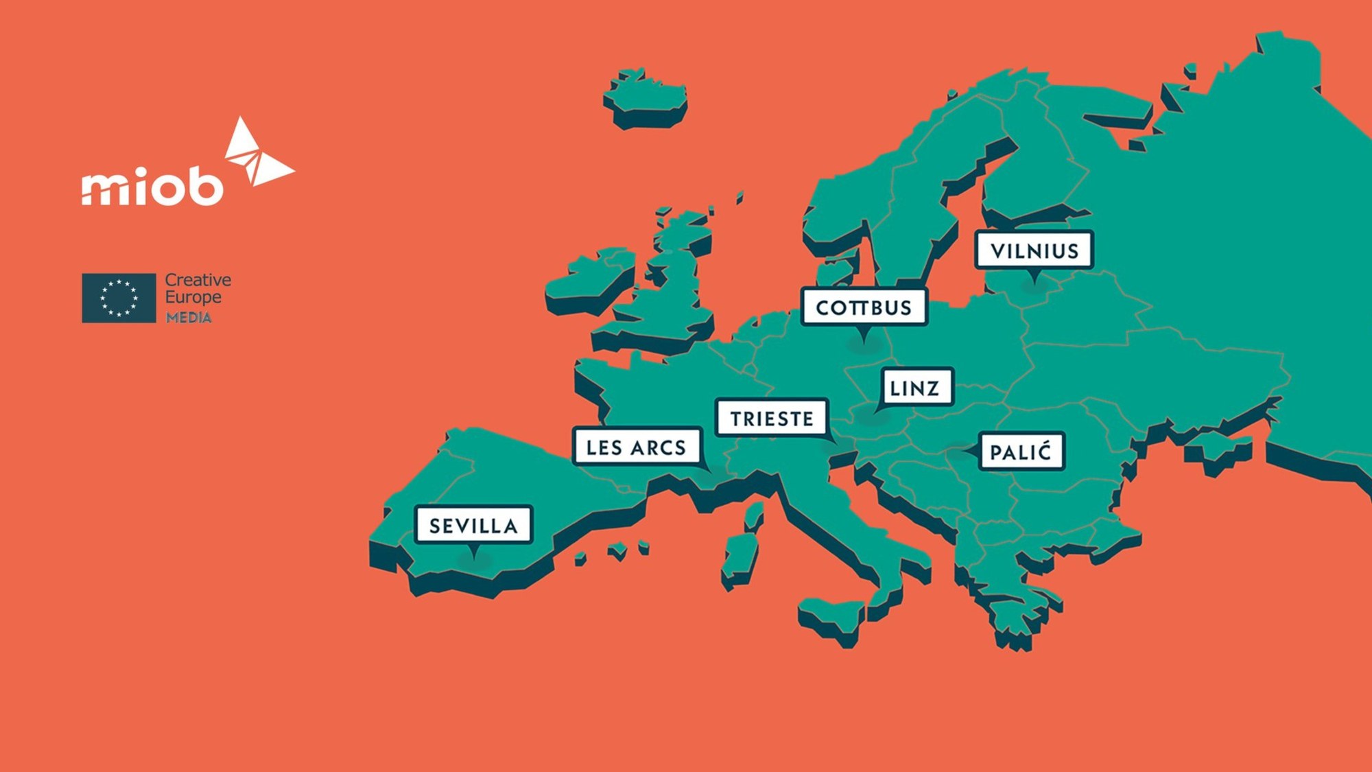 Tinklo festivaliai: Vilnius, Kotbusas, Lincas, Triestas, Les Arcs, Palićius ir Sevilija